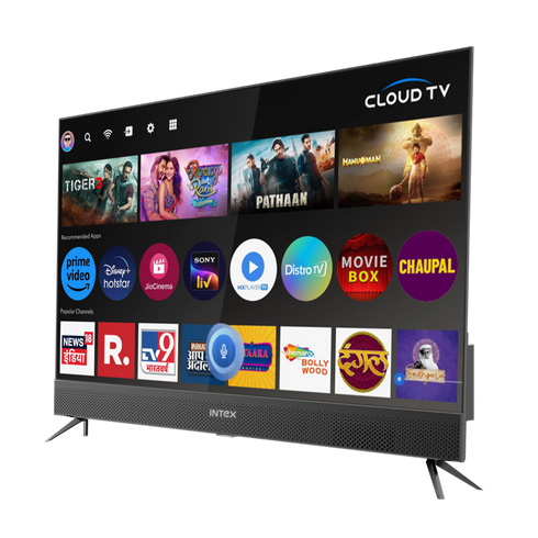 Intex 32" HD Smart LED TV |  LED-SHV3293 (Frameless Design & 24W Speakers)